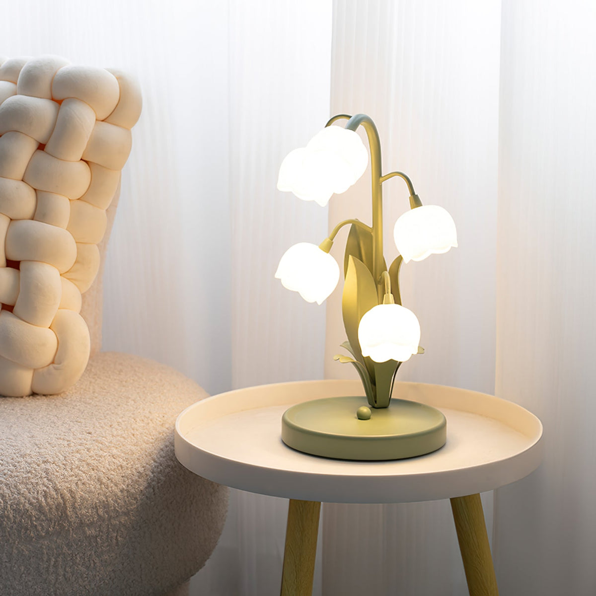 Lampe d'Intérieur au Design Orchidée - Élégance et Ambiance Raffinée