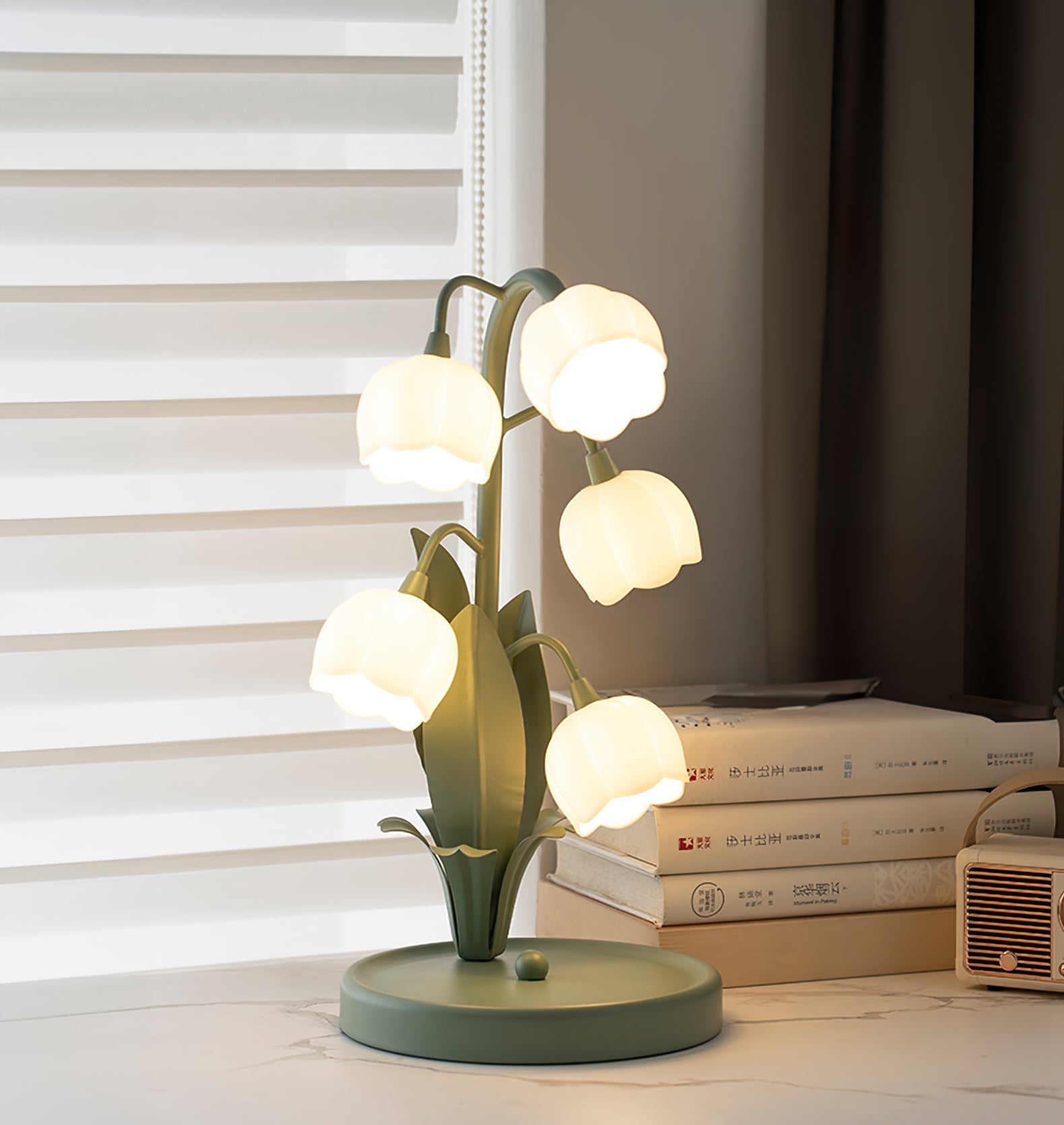 Lampe d'Intérieur au Design Orchidée - Élégance et Ambiance Raffinée