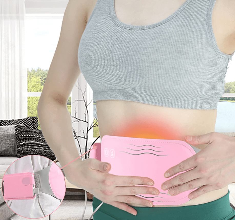 Chauffe-Belly Électrique pour Abdominaux - Relaxation et Soulagement des Crampes