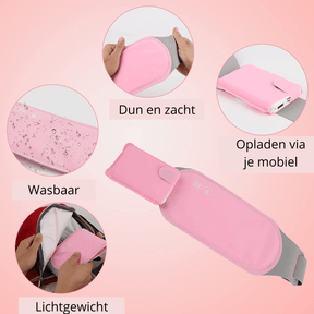Chauffe-Belly Électrique pour Abdominaux - Relaxation et Soulagement des Crampes