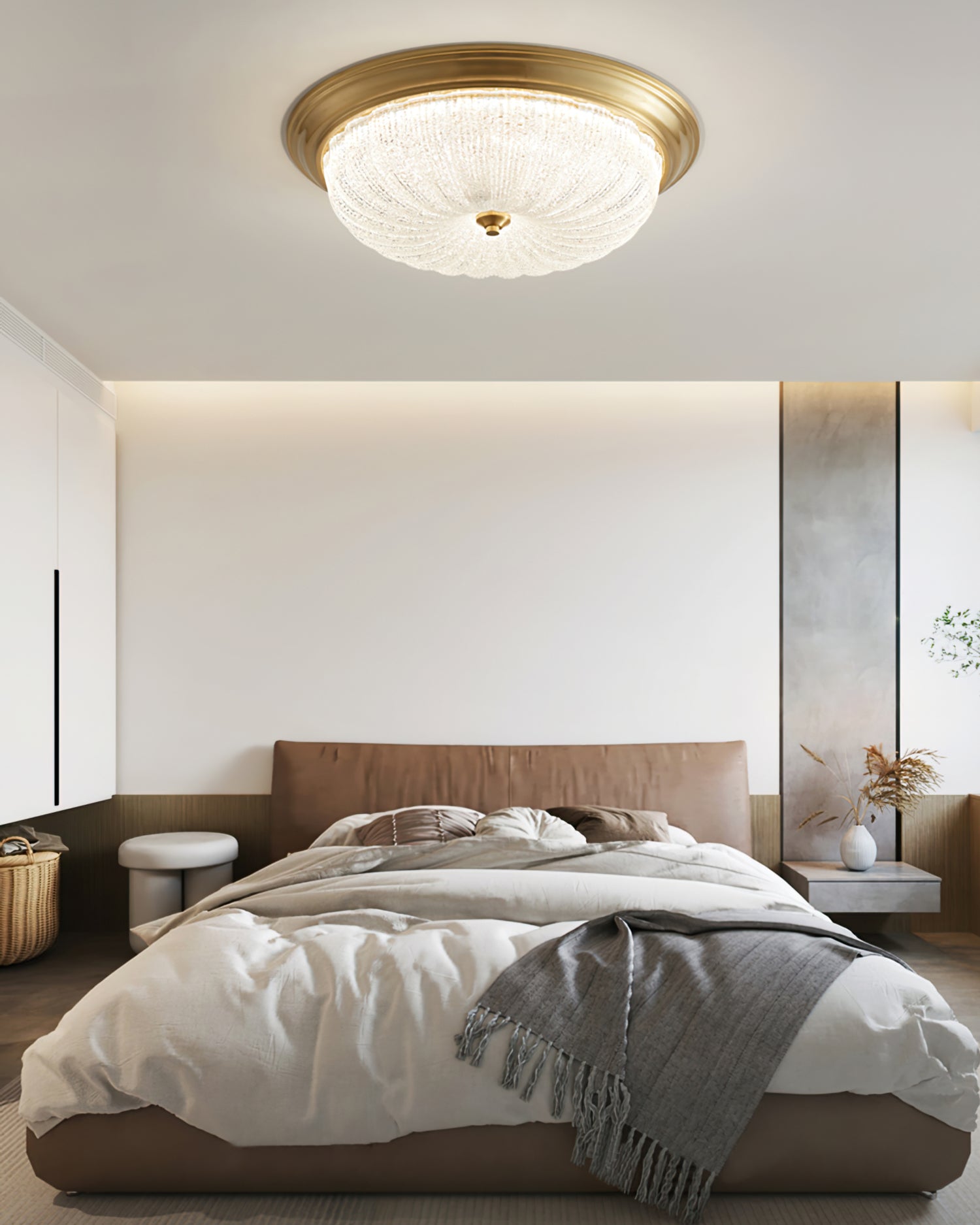 Lumière de Plafond Élégante - Design Minimaliste et Ambiance Chaleureuse