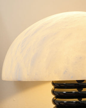 Lampe de Table Ambiante en Alabastre - Élégance et Design Sophistiqué