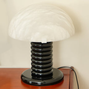 Lampe de Table Ambiante en Alabastre - Élégance et Design Sophistiqué
