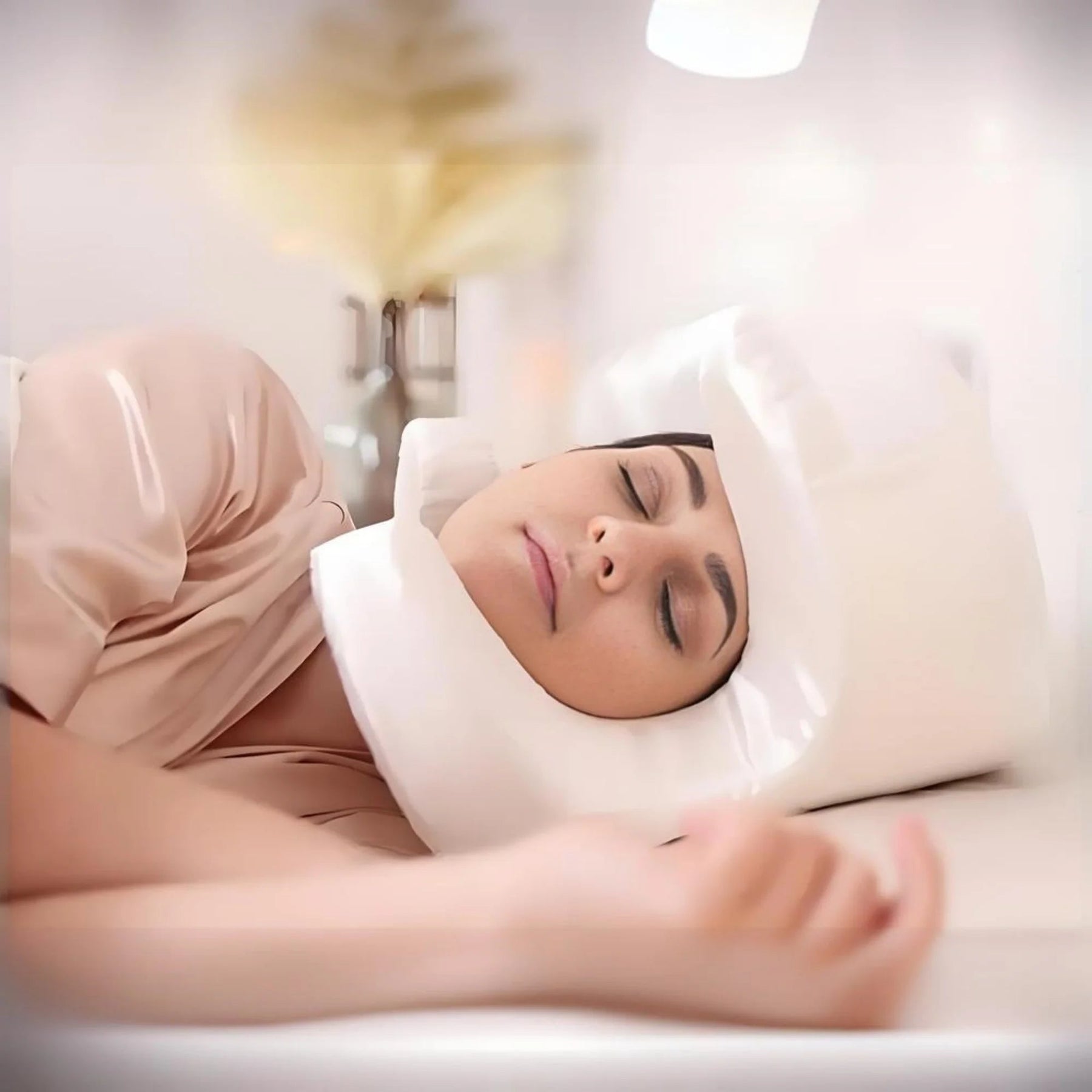 Oreiller Ergonomique en Mousse à Mémoire - Soutien Optimal pour Dormeurs Latéraux