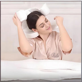 Oreiller Ergonomique en Mousse à Mémoire - Soutien Optimal pour Dormeurs Latéraux