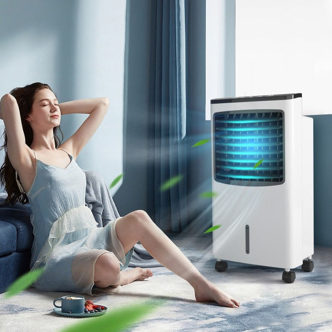 Refroidisseur d'air Portable Efficace - Refroidissement Instantané et Mobile
