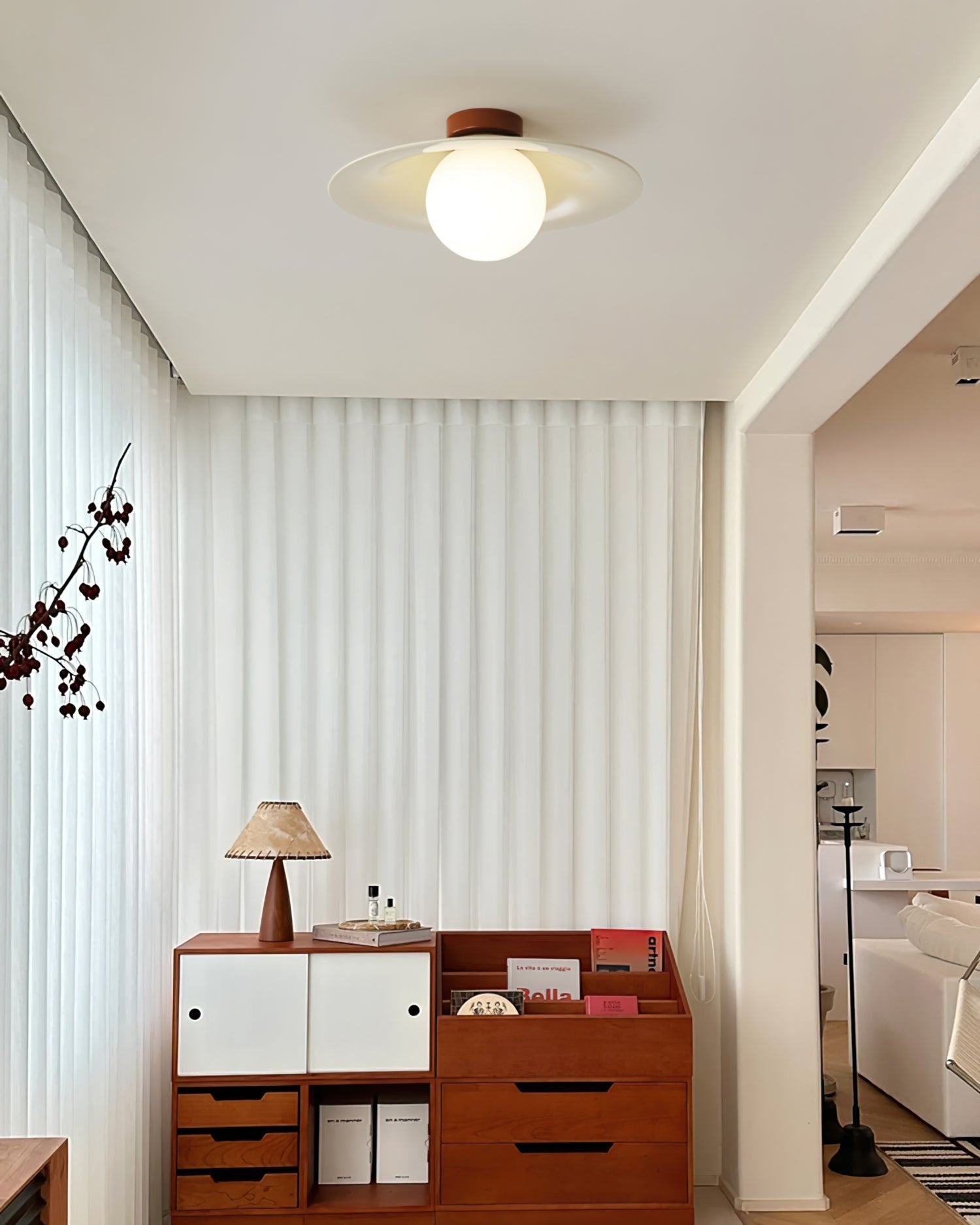 Lampe de Plafond Moderne en Métal - Design Élégant et Atmosphère Accueillante
