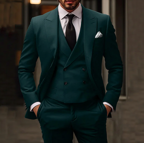 Costume 3 Pièces Classique pour Homme - Élégance Intemporelle et Confort Optimal