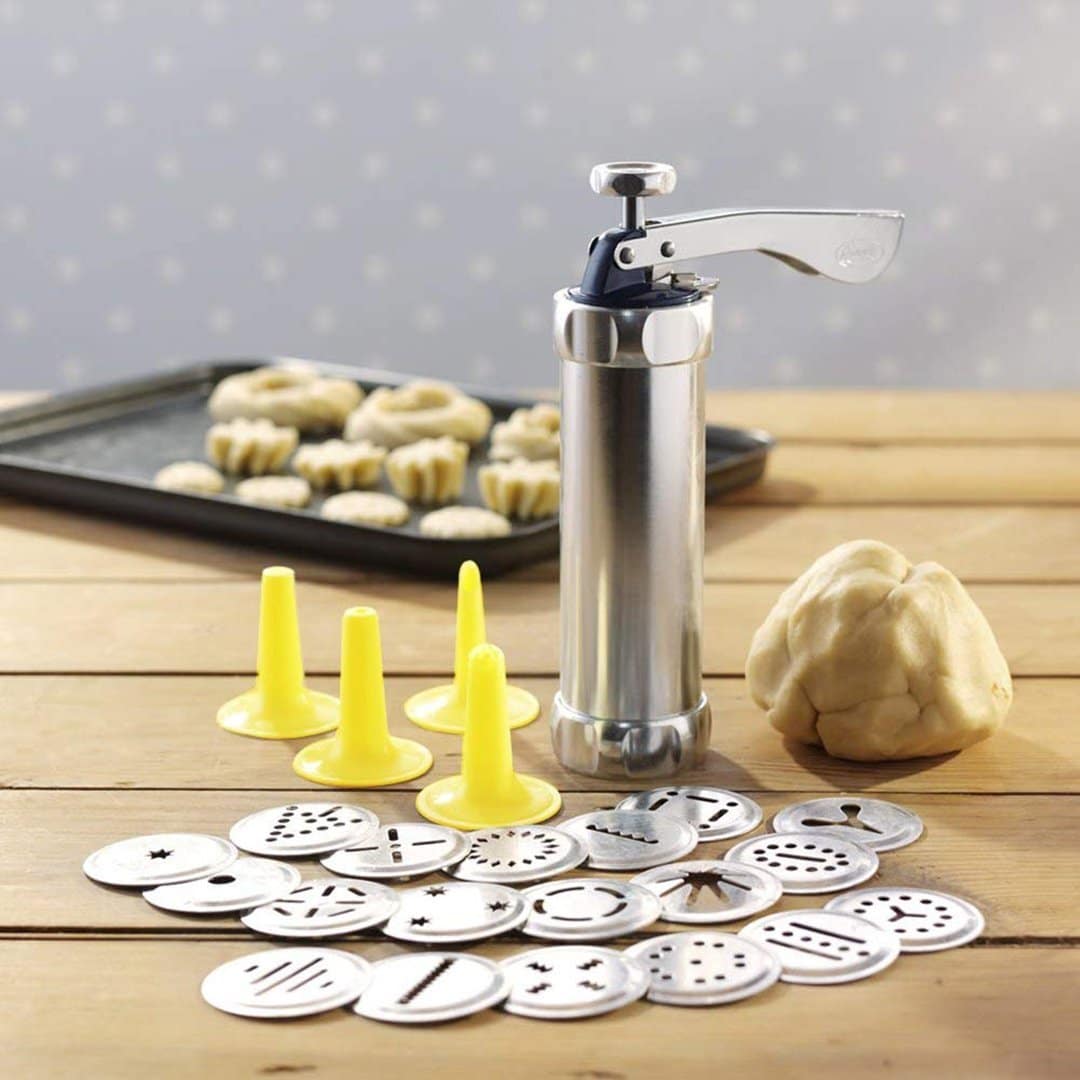 Presse à Biscuits en Acier Inoxydable - Créez des Formes Uniques Facilement