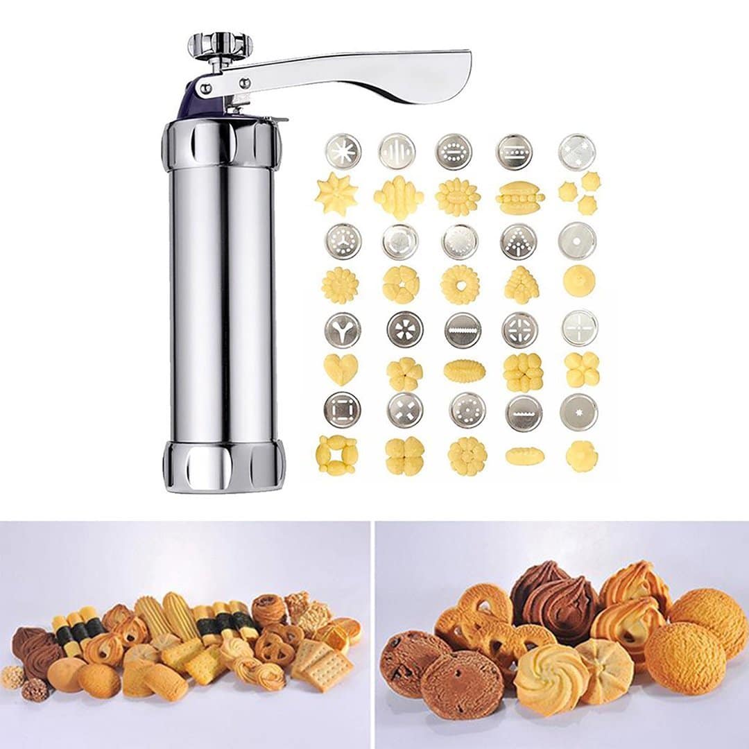 Presse à Biscuits en Acier Inoxydable - Créez des Formes Uniques Facilement