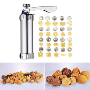 Presse à Biscuits en Acier Inoxydable - Créez des Formes Uniques Facilement