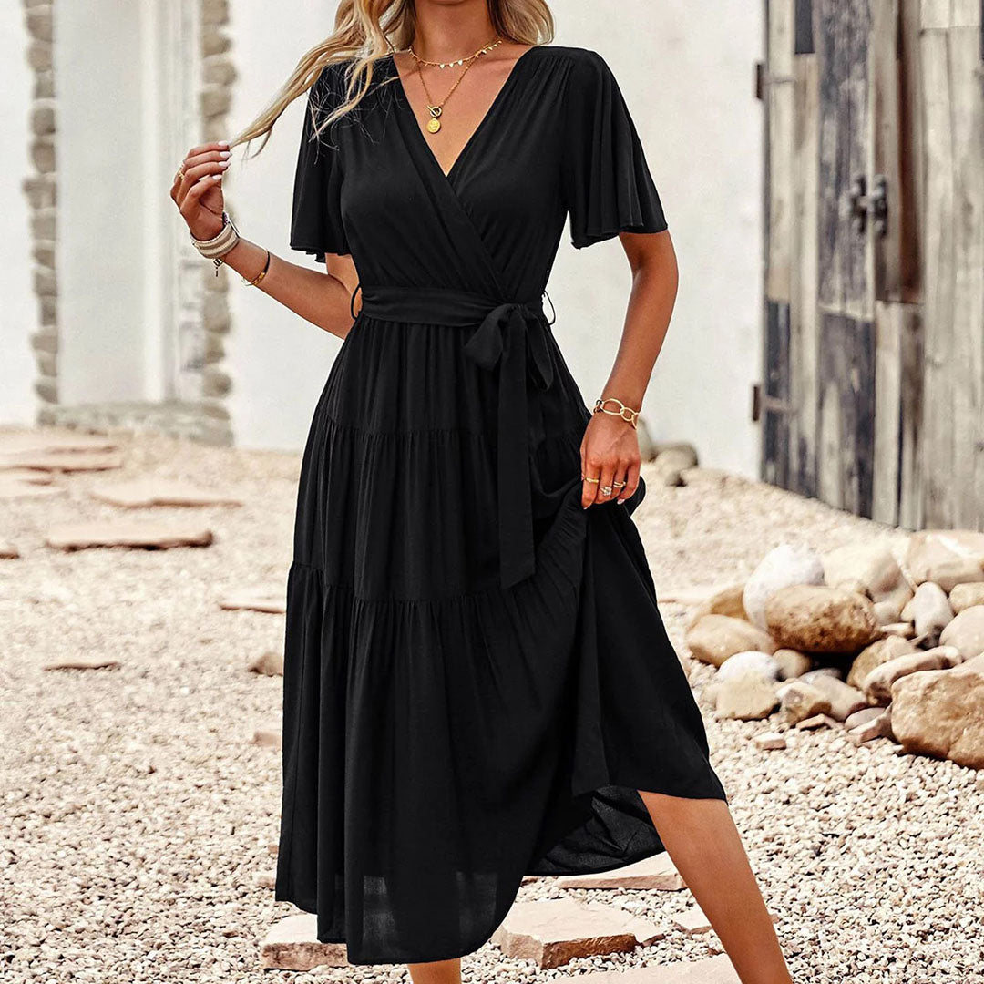Robe Décontractée Élégante pour Femmes - Tissu Respirant et Coupe Flatteuse