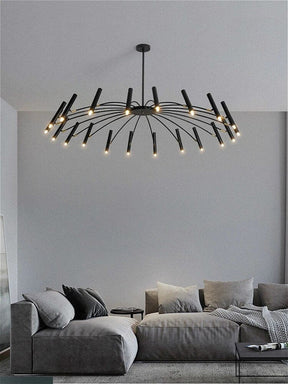 Lustre LED Moderne avec Têtes Réglables - Élégance et Efficacité Énergétique