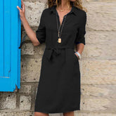 Robe d'Été Élégante pour Femmes - Polyester de Haute Qualité et Style Polyvalent