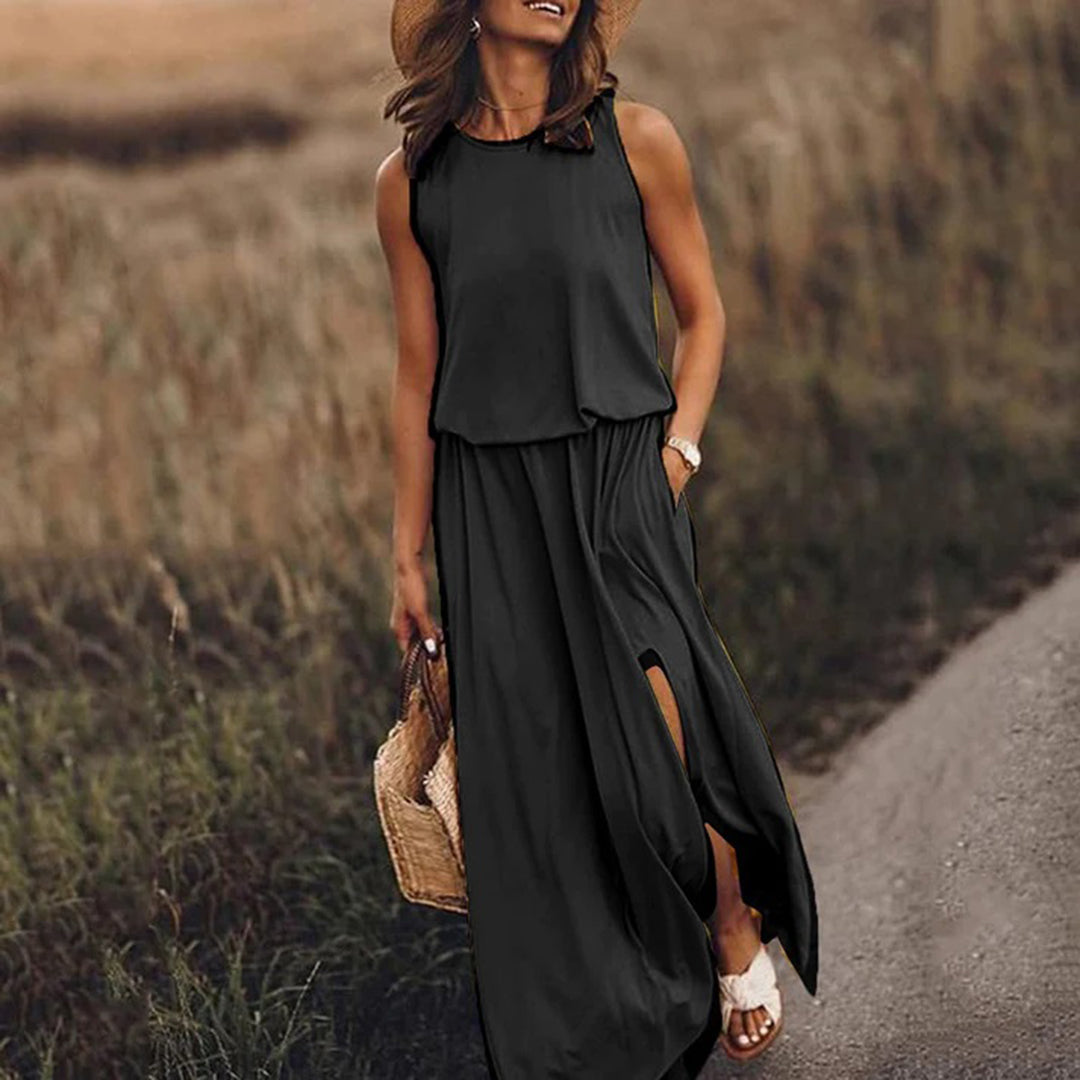Robe d'été décontractée pour Femmes - Tissu Léger et Confortable