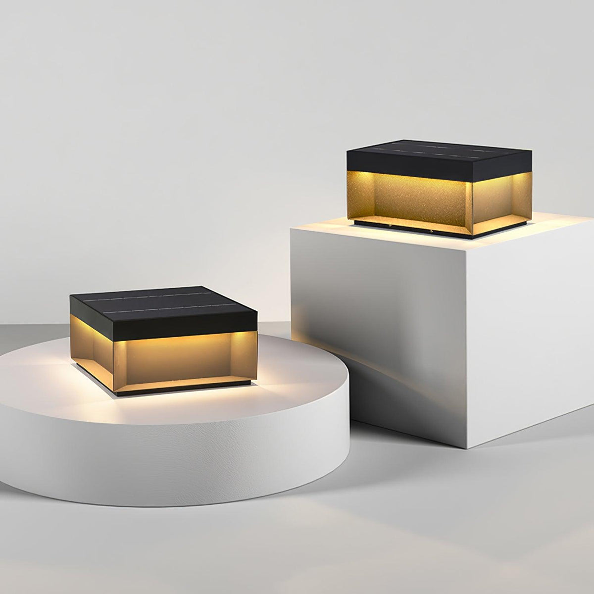 Lampe Solaire de Jardin Élégante - Éclairage Durable et Esthétique Moderne
