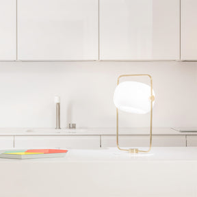 Lampe de Table en Verre Élégante - Design Minimaliste et Matériaux Premium