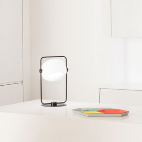 Lampe de Table en Verre Élégante - Design Minimaliste et Matériaux Premium