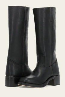 Bottes en Cuir pour Femmes - Élégance Ajustée et Semelle Confortable