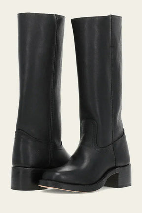 Bottes en Cuir pour Femmes - Élégance Ajustée et Semelle Confortable