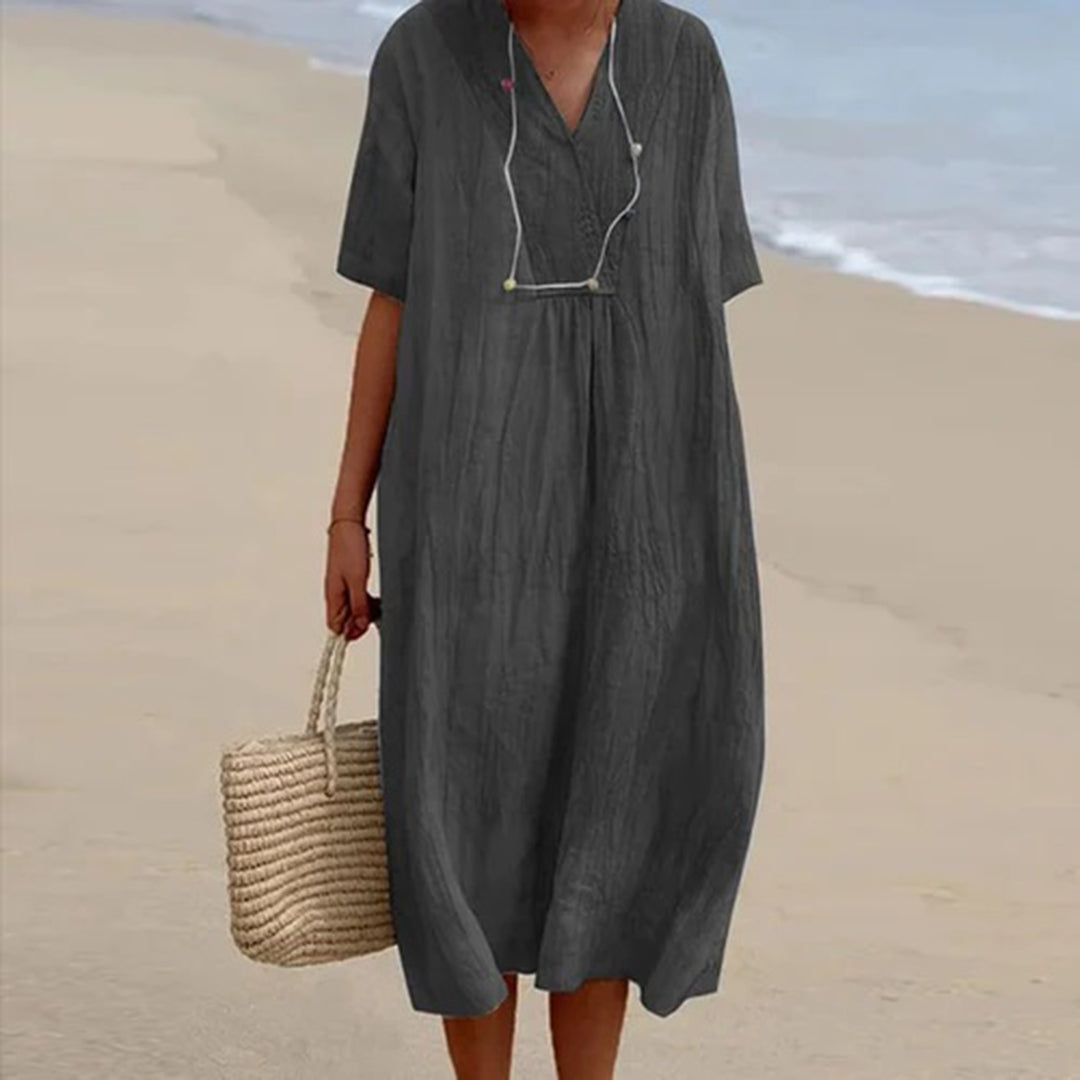Robe d'été Légère pour Femmes - Coupe Ample et Couleurs Vibrantes
