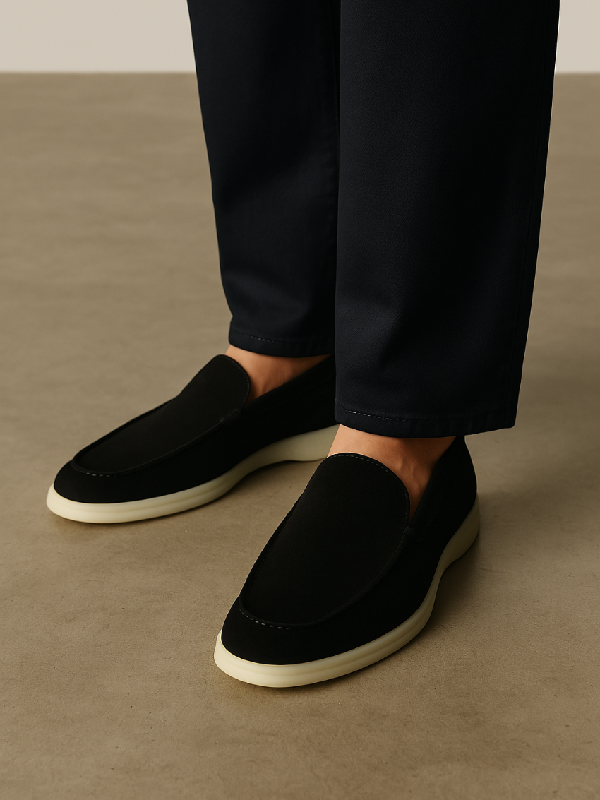 Mocassins en Suède Légers - Confort Respirant et Style Polyvalent