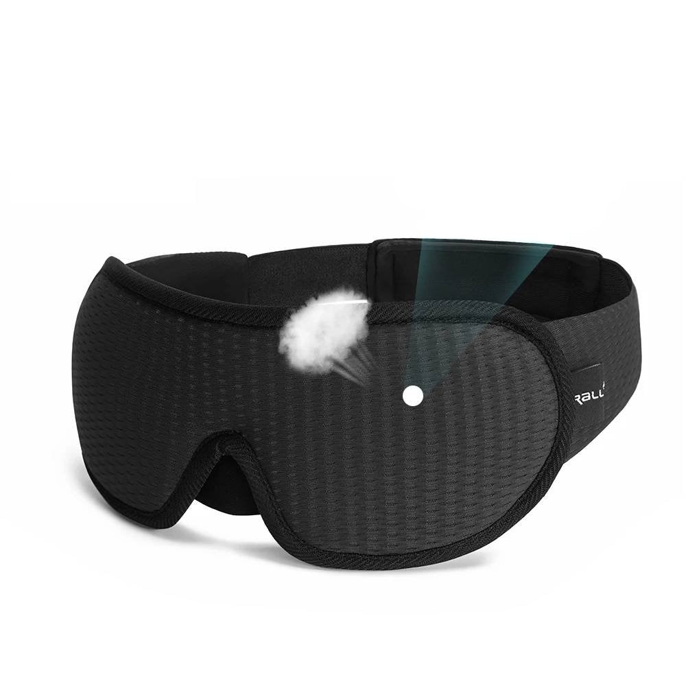 Masque de Sommeil 3D en Mousse - Confort Ultime et Obscurité Totale