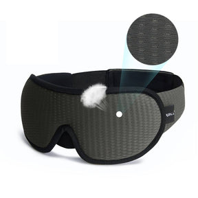 Masque de Sommeil 3D en Mousse - Confort Ultime et Obscurité Totale