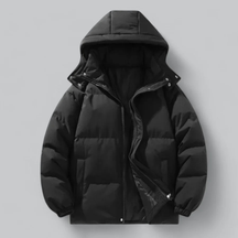 Veste Puffer Isolée à Capuche pour Hommes - Protection Optimale contre le Froid