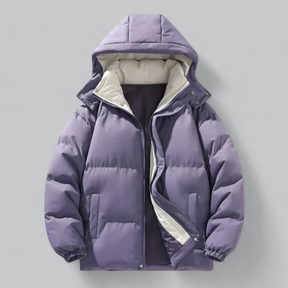 Veste Puffer Isolée à Capuche pour Hommes - Protection Optimale contre le Froid