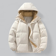 Veste Puffer Isolée à Capuche pour Hommes - Protection Optimale contre le Froid