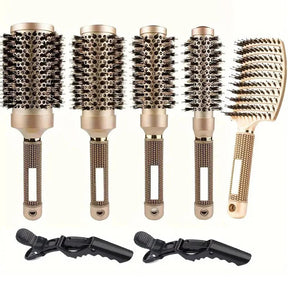Brosses à Cheveux Ionique pour Volume - Brillance et Coiffage de Qualité Salon