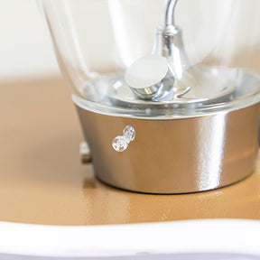 Lampe de Table Élégante en Verre - Design Contemporain et Économie d'Énergie