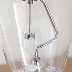 Lampe de Table Élégante en Verre - Design Contemporain et Économie d'Énergie