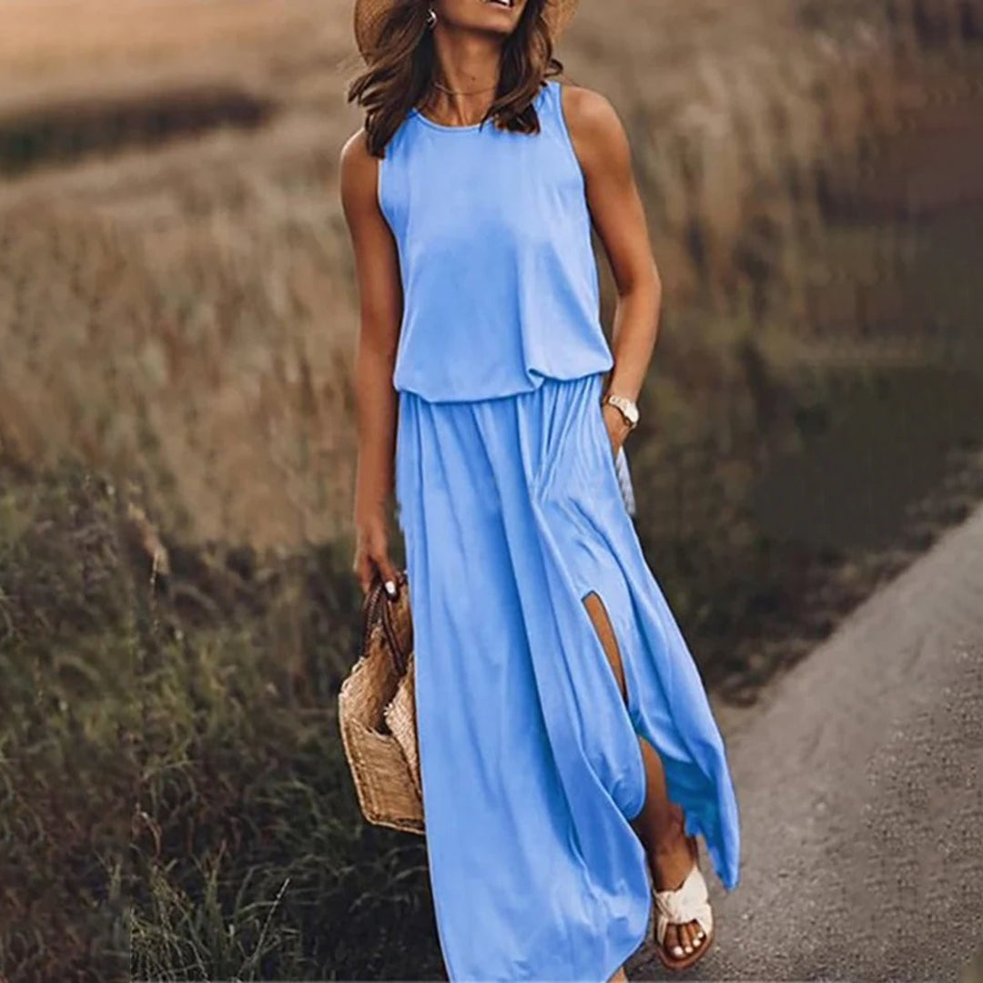Robe d'été décontractée pour Femmes - Tissu Léger et Confortable