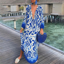 Robe d'Été Boho pour Femmes - Confort et Style avec Polyester Doux