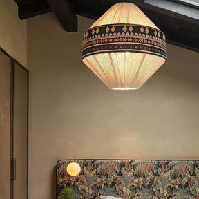 Lampe Pendante Bohémienne - Franges Élégantes et Ambiance Chaleureuse