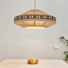 Lampe Pendante Bohémienne - Franges Élégantes et Ambiance Chaleureuse