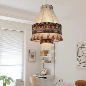 Lampe Pendante Bohémienne - Franges Élégantes et Ambiance Chaleureuse