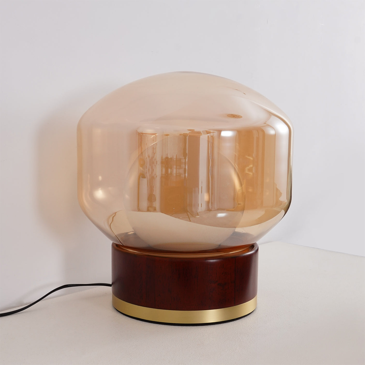 Lampe de Table Géométrique - Lumière Chaude et Accueillante