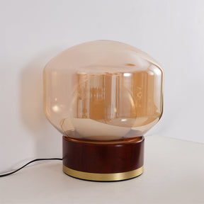 Lampe de Table Géométrique - Lumière Chaude et Accueillante