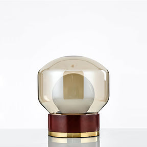 Lampe de Table Géométrique - Lumière Chaude et Accueillante
