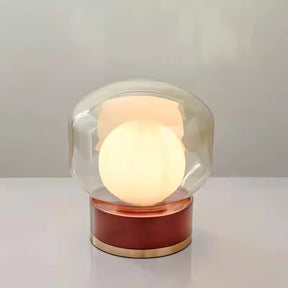 Lampe de Table Géométrique - Lumière Chaude et Accueillante