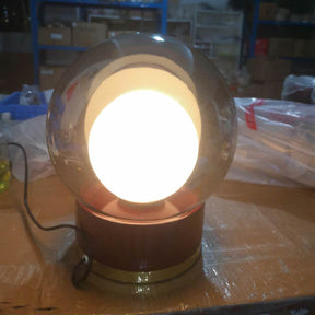 Lampe de Table Géométrique - Lumière Chaude et Accueillante