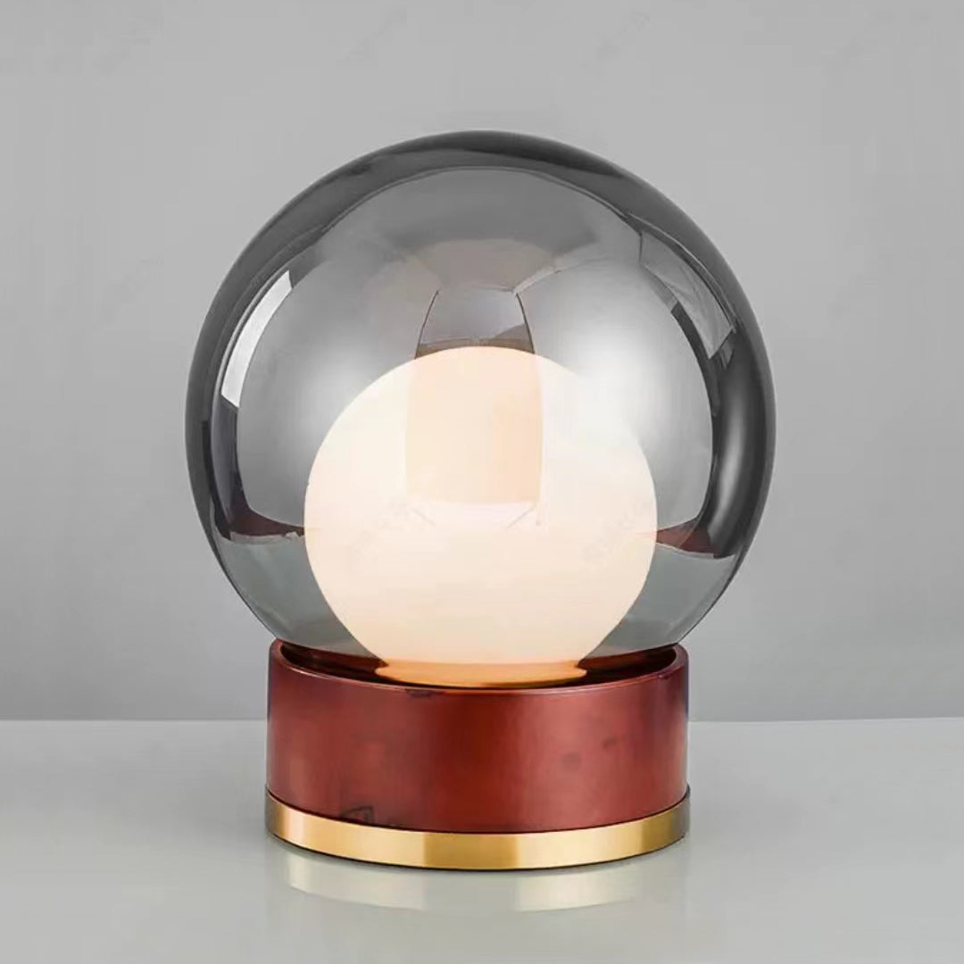 Lampe de Table Géométrique - Lumière Chaude et Accueillante
