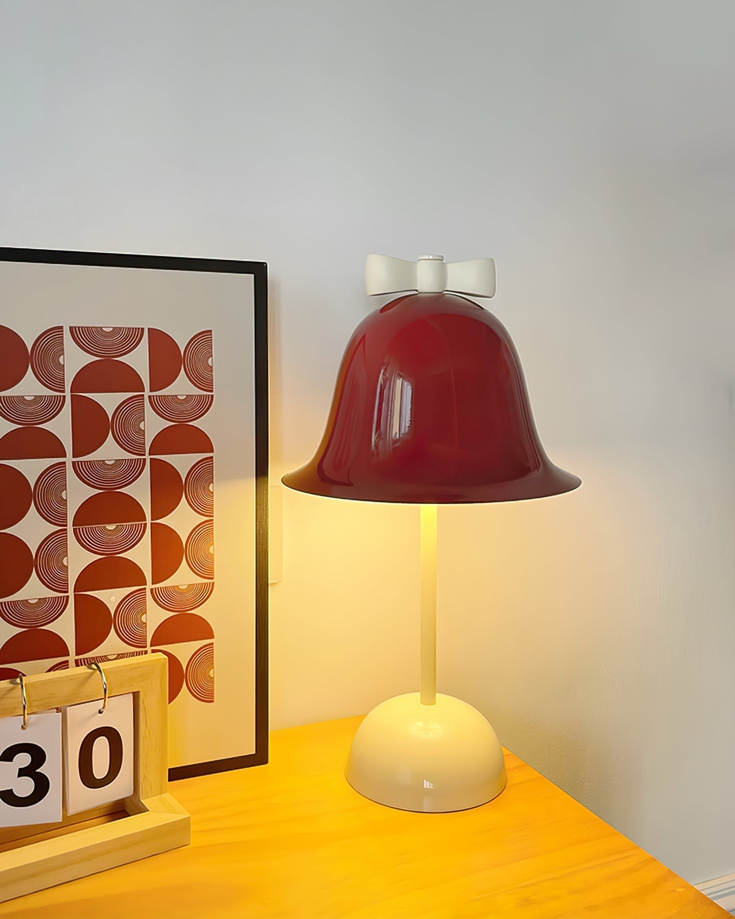 Lampe de Table Apaisante - Design de Papillon et Éclairage Doux