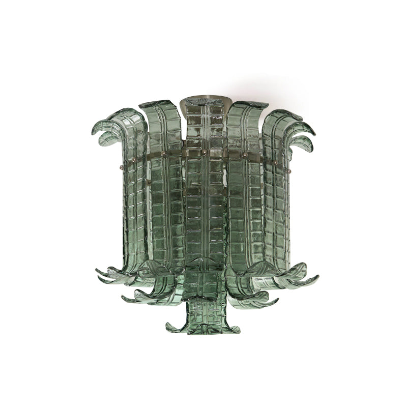 Plafonnier en Verre Italien - Élégance et Raffinement pour Intérieur
