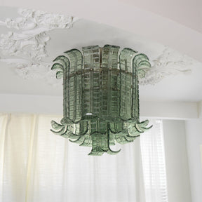 Plafonnier en Verre Italien - Élégance et Raffinement pour Intérieur