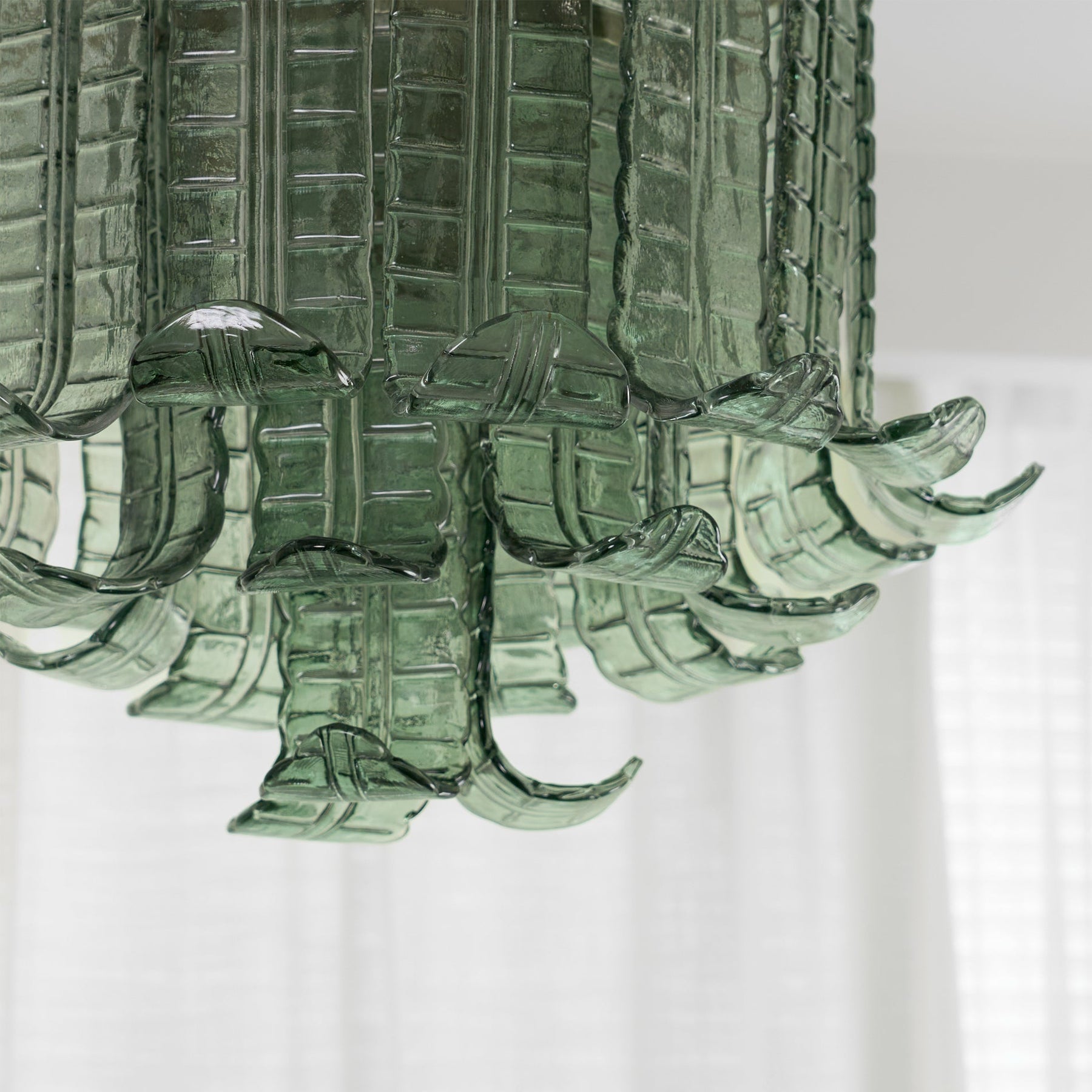 Plafonnier en Verre Italien - Élégance et Raffinement pour Intérieur
