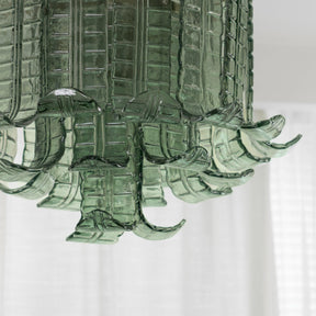 Plafonnier en Verre Italien - Élégance et Raffinement pour Intérieur